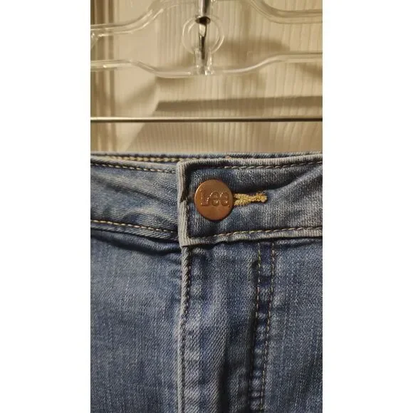 Lee Regular Fit Mid-Rise Denim Skort 22M - Picture 7 of 7